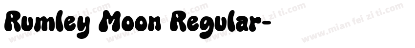 Rumley Moon Regular字体转换